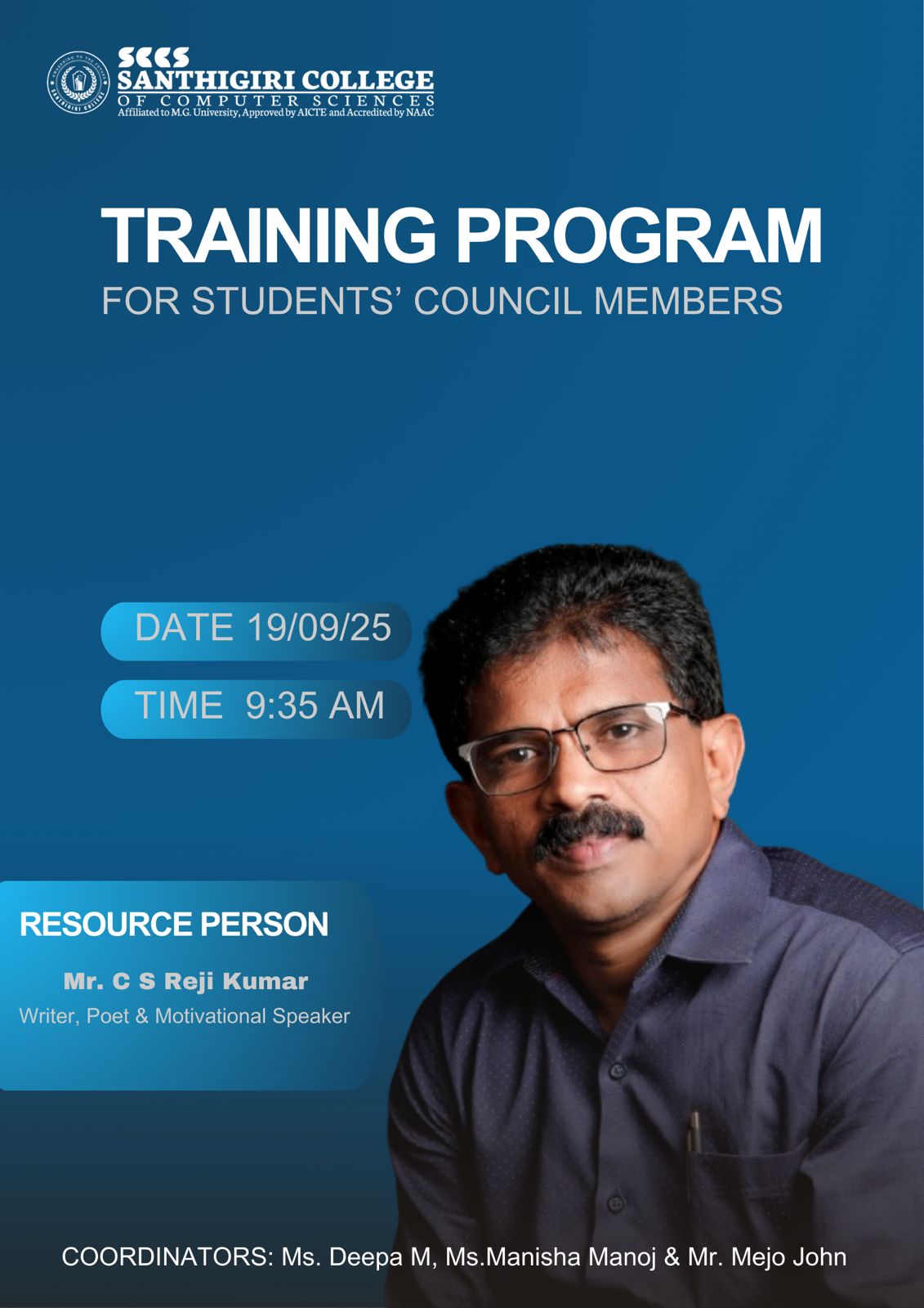 Training Programme for student council members
