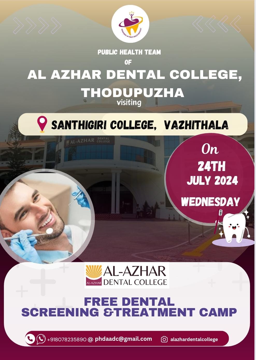 Free Dental Screening and Treatment Camp 