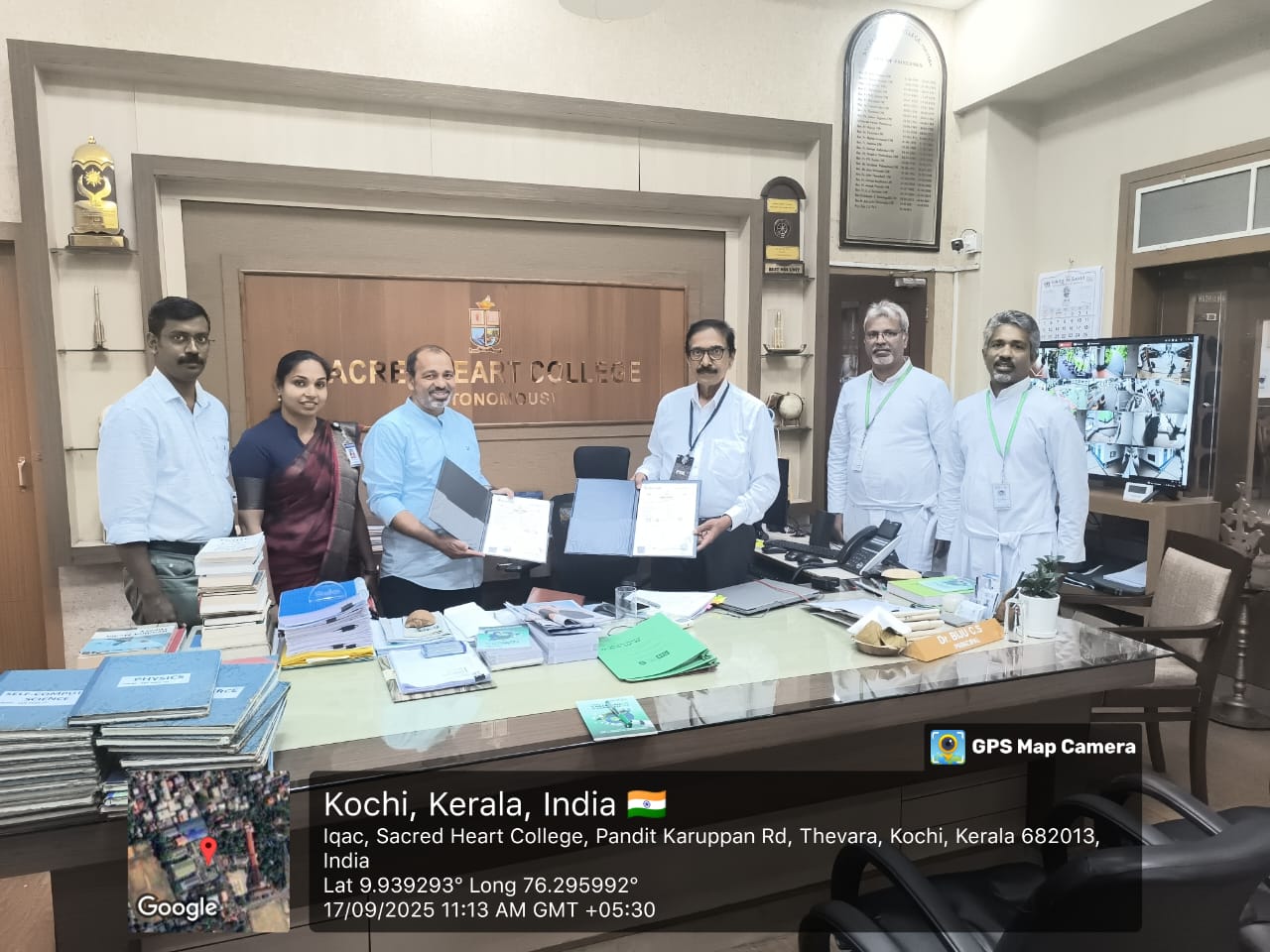 MoU with SH,Thevara
